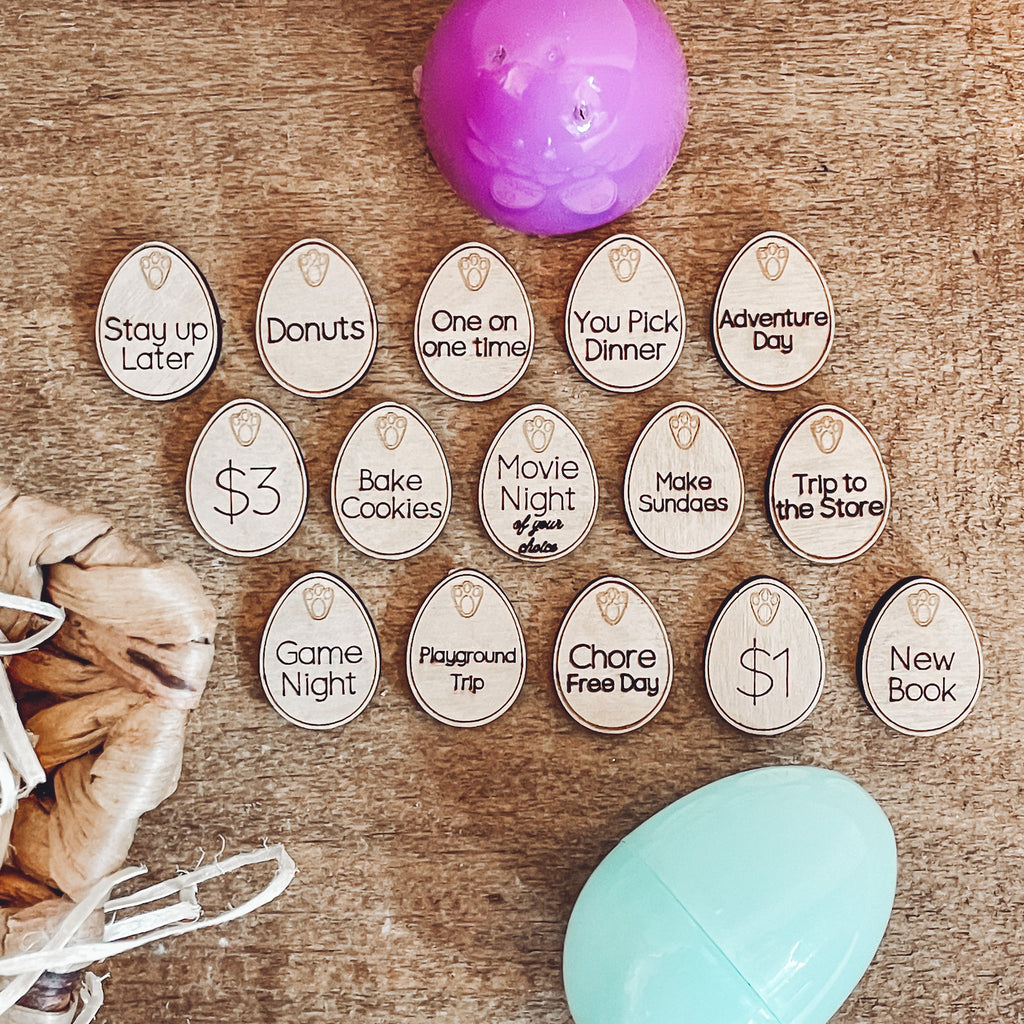 Easter Egg Coin Tokens – Script and Grain